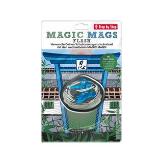 Step by Step Tornister Anhänger Set MAGIC MAGS FLASH, Ninja Quinn 