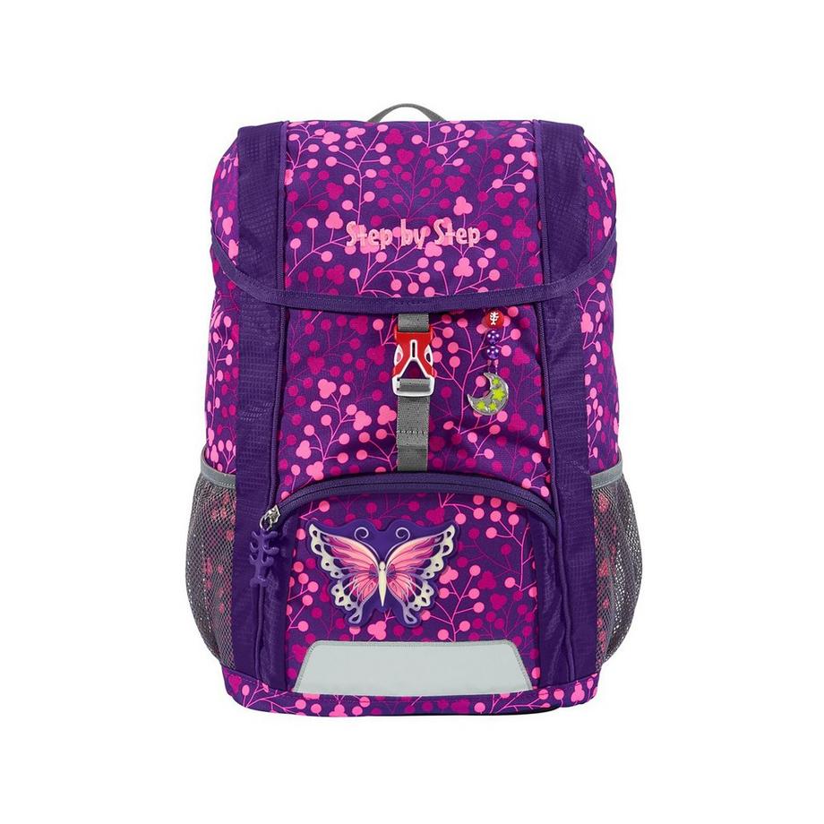 Step by Step Zaino per la scuola, 3 pezzi KID SHINE, Butterfly Night Ina 