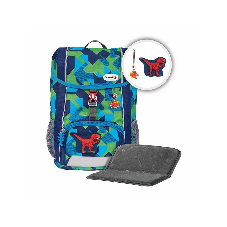 Step by Step KiGa Rucksack-Set 3tlg
 KID Schleich, Dinosaurs, Velociraptor 