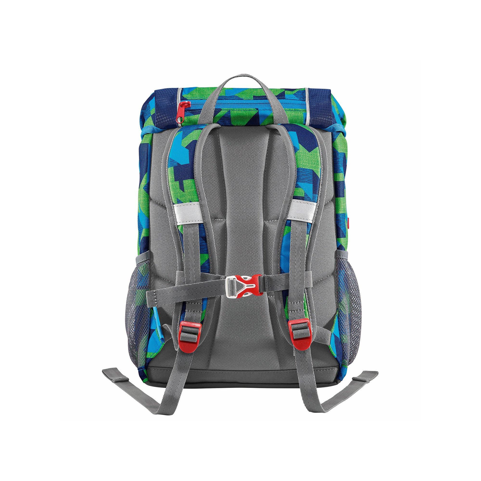 Step by Step Zaino per la scuola, 3 pezzi KID Schleich, Dinosaurs, Velociraptor 