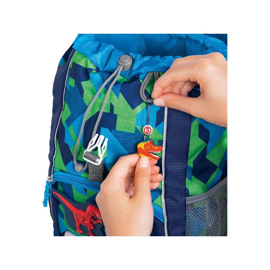 Step by Step KiGa Rucksack-Set 3tlg
 KID Schleich, Dinosaurs, Velociraptor 
