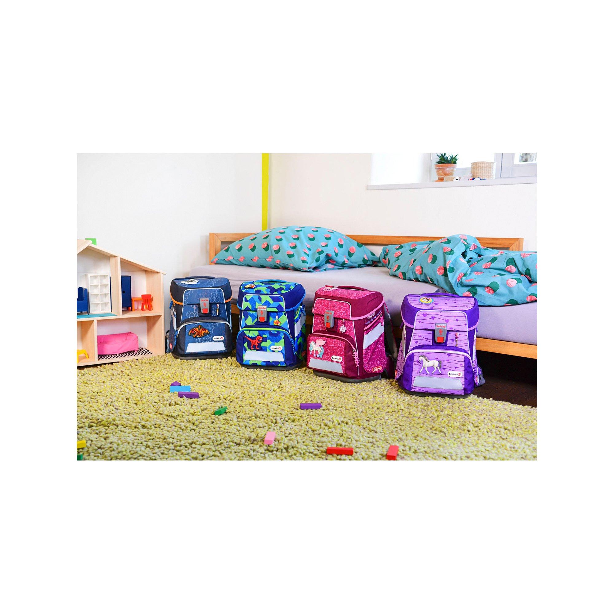 Step by Step Cartable scolaire, 3 pièces KID Schleich, Dinosaurs, Velociraptor 