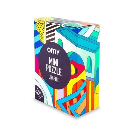 OMY Mini Graphic Puzzle, 54 Pièces 