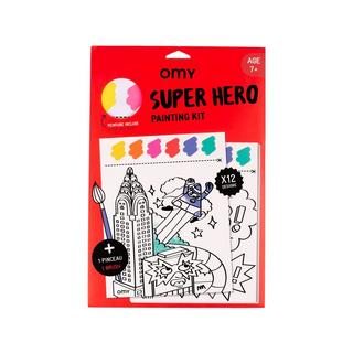 OMY Super Heros Set de peinture 