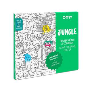 OMY Jungle Poster à colorier 