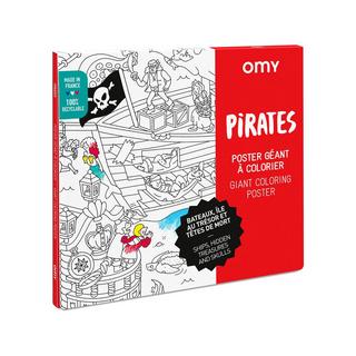 OMY Pirates Poster à colorier 