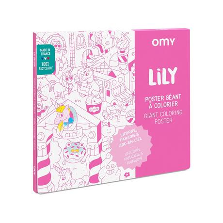 OMY Lily Poster per colorare 