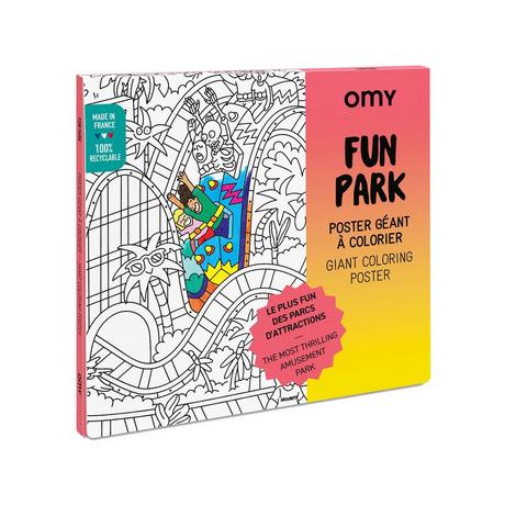 OMY Fun Park Poster per colorare 