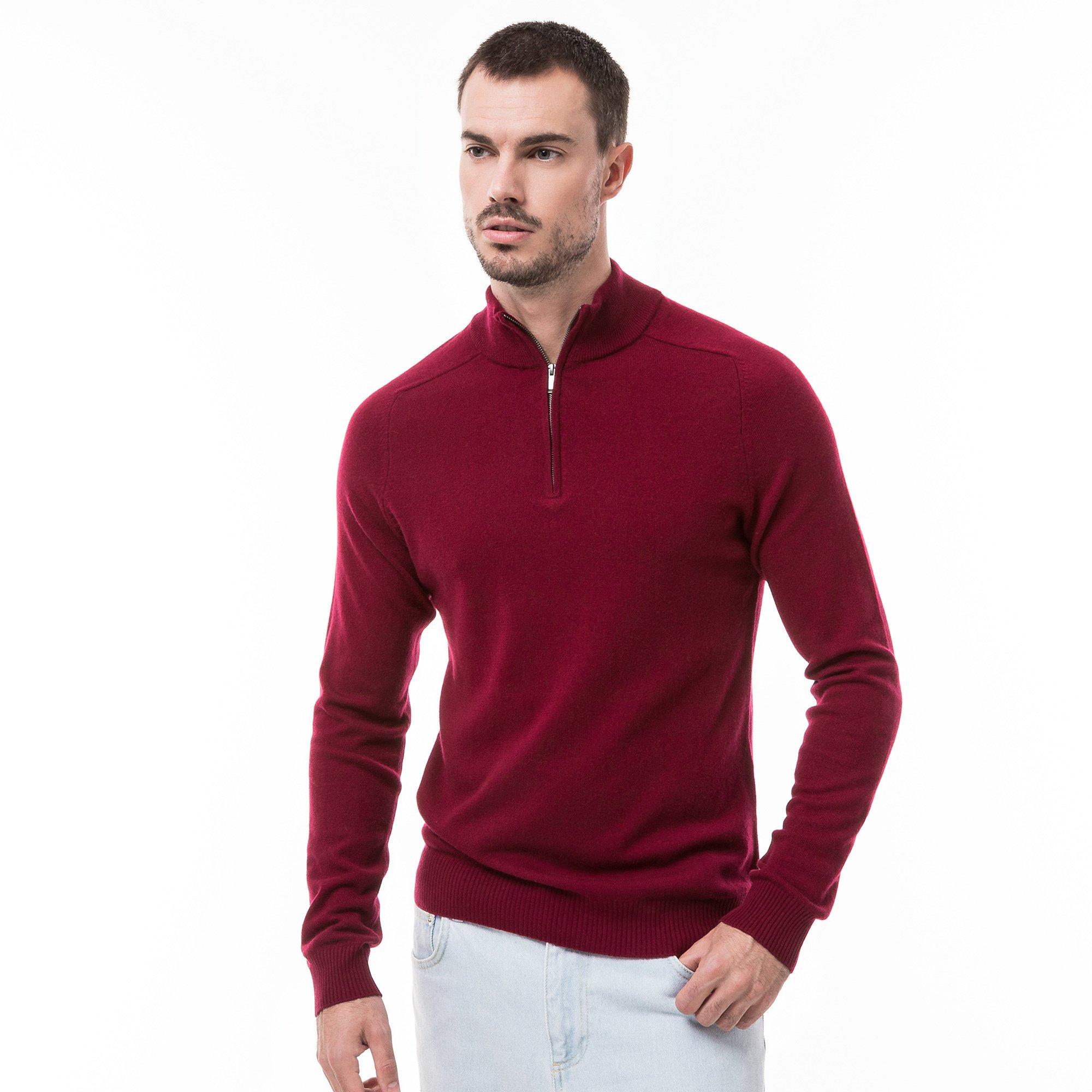 Image of Pullover Herren Bordeaux XXL