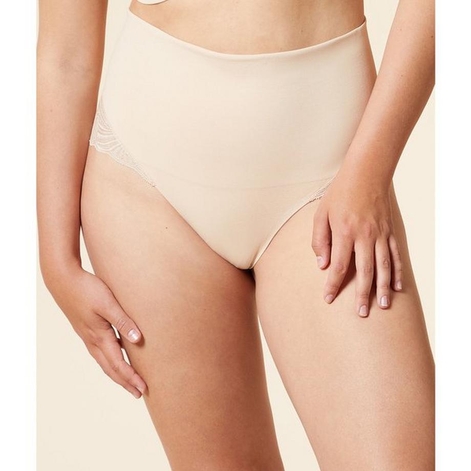 Etam Panty Taille Haute Détail Dentelle  