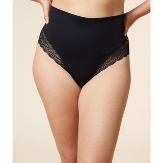 Etam Tanga a Vita Alta con Dettaglio in Pizzo  