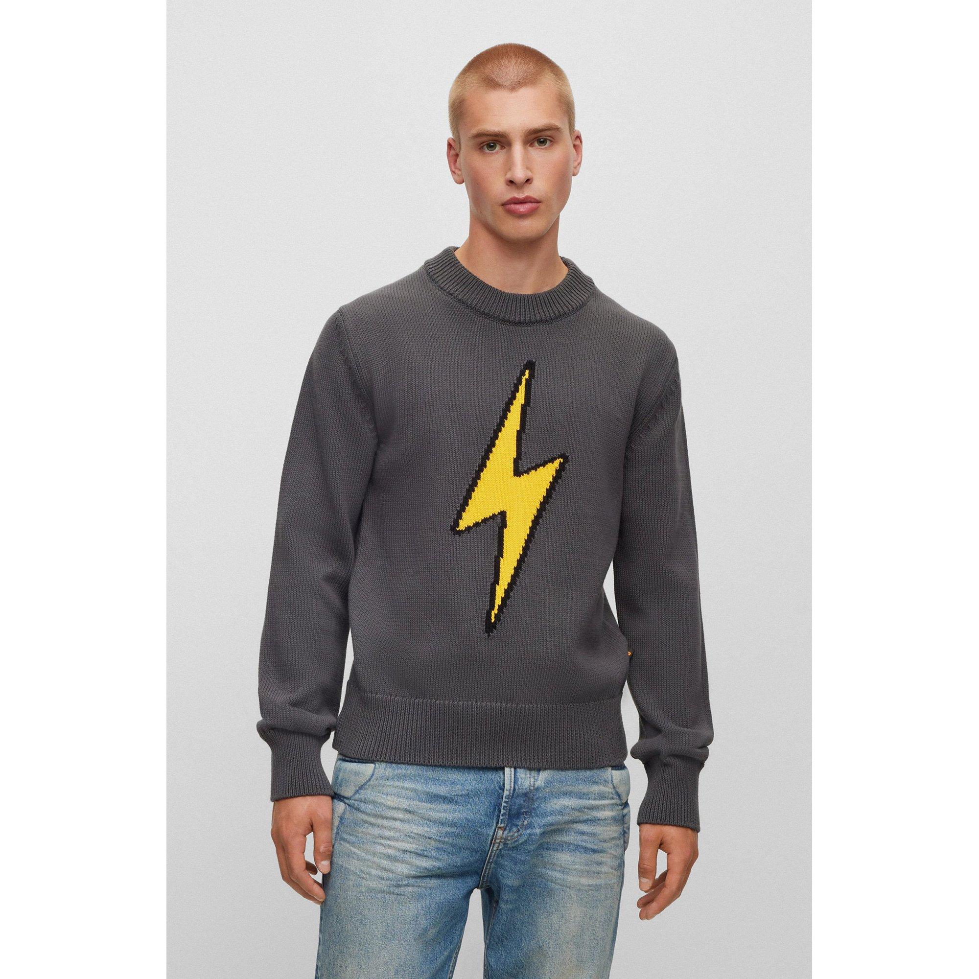Image of Pullover Herren Dunkelgrau L