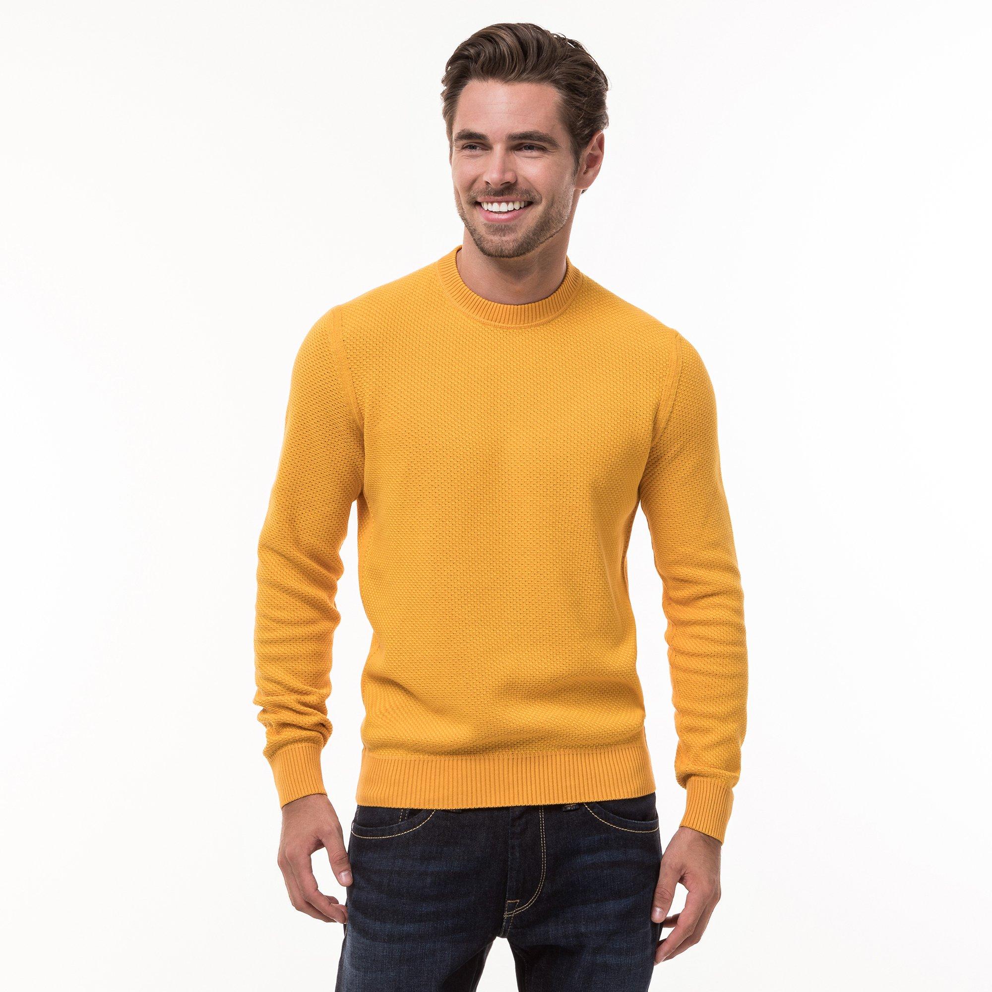 Image of Pullover Herren Gelb L