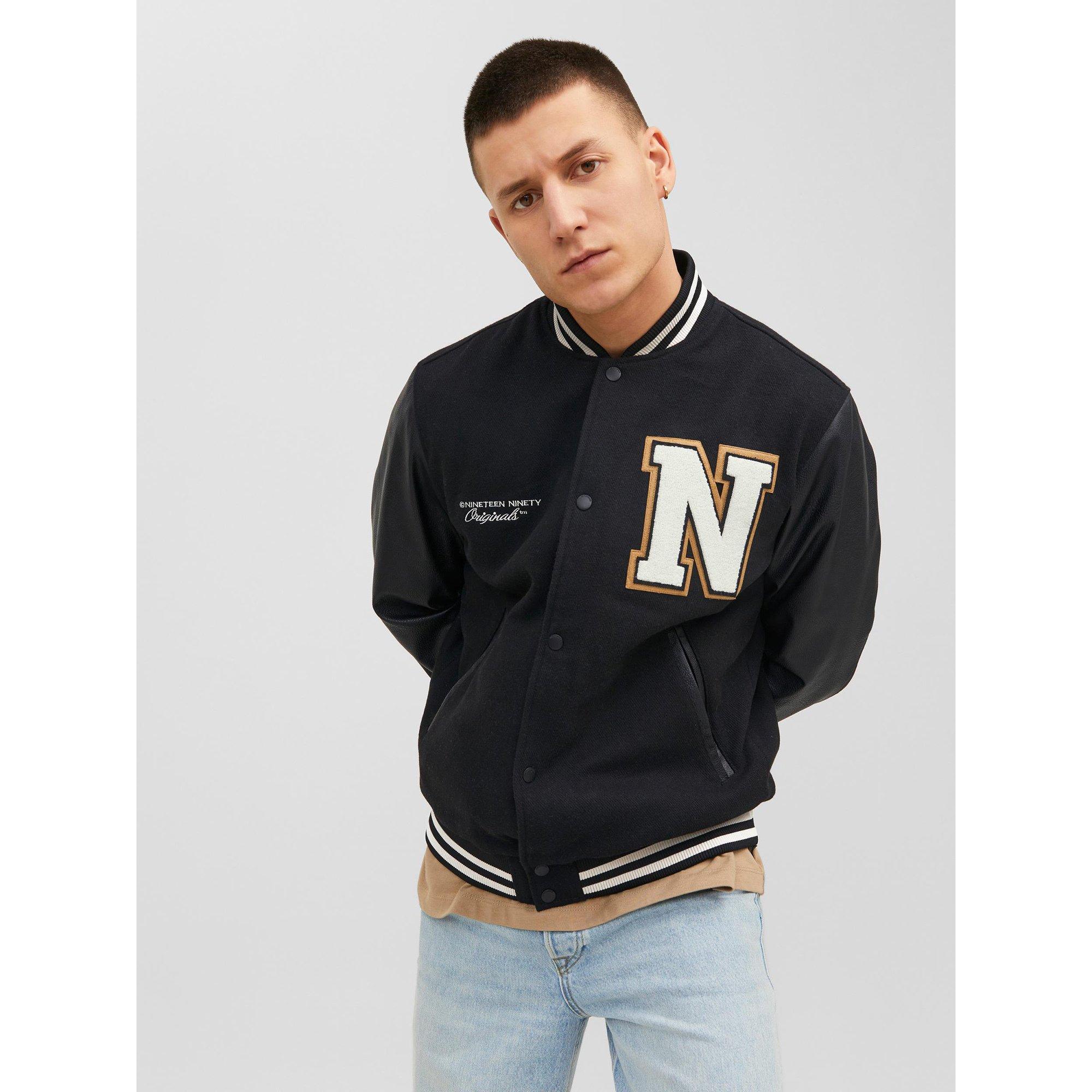 JACK & JONES Herren Bomberjacke Jorcollege – Lässige Baseballjacke Im Normalen Schnitt