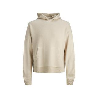 JACK & JONES JORJACOB KNIT HOODIE BLK Pullover 