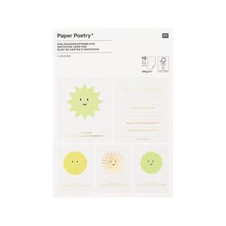 RICO-Design Postkartenblock Happy Birthday 