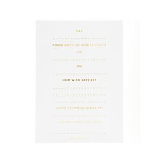 RICO-Design Postkartenblock Happy Birthday 