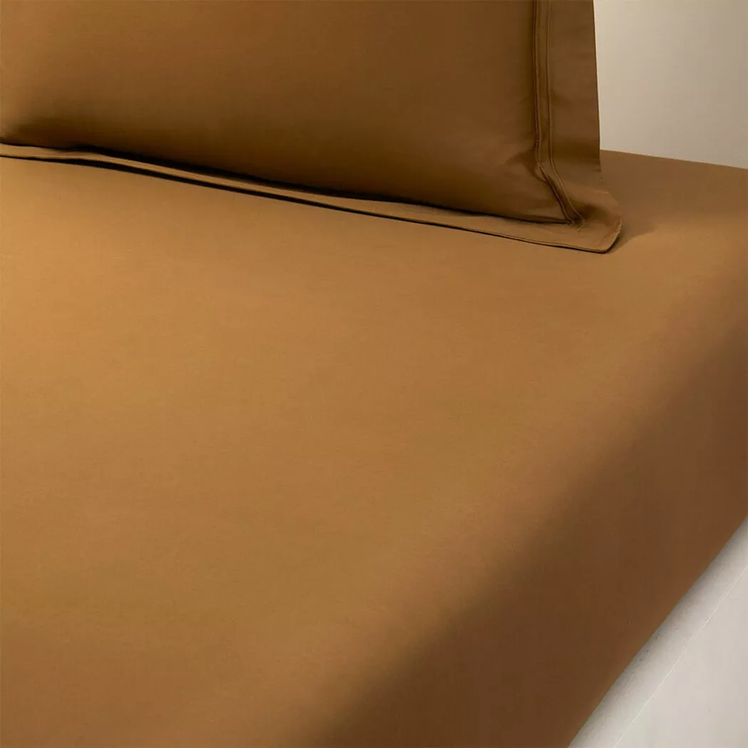 Yves Delorme - Fixleintuch, 90x200 cm, Bronze