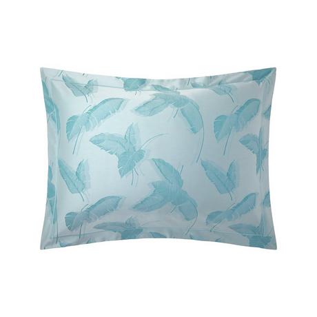 Yves Delorme Lecap Kissenbezug mit Bananenblattmuster  