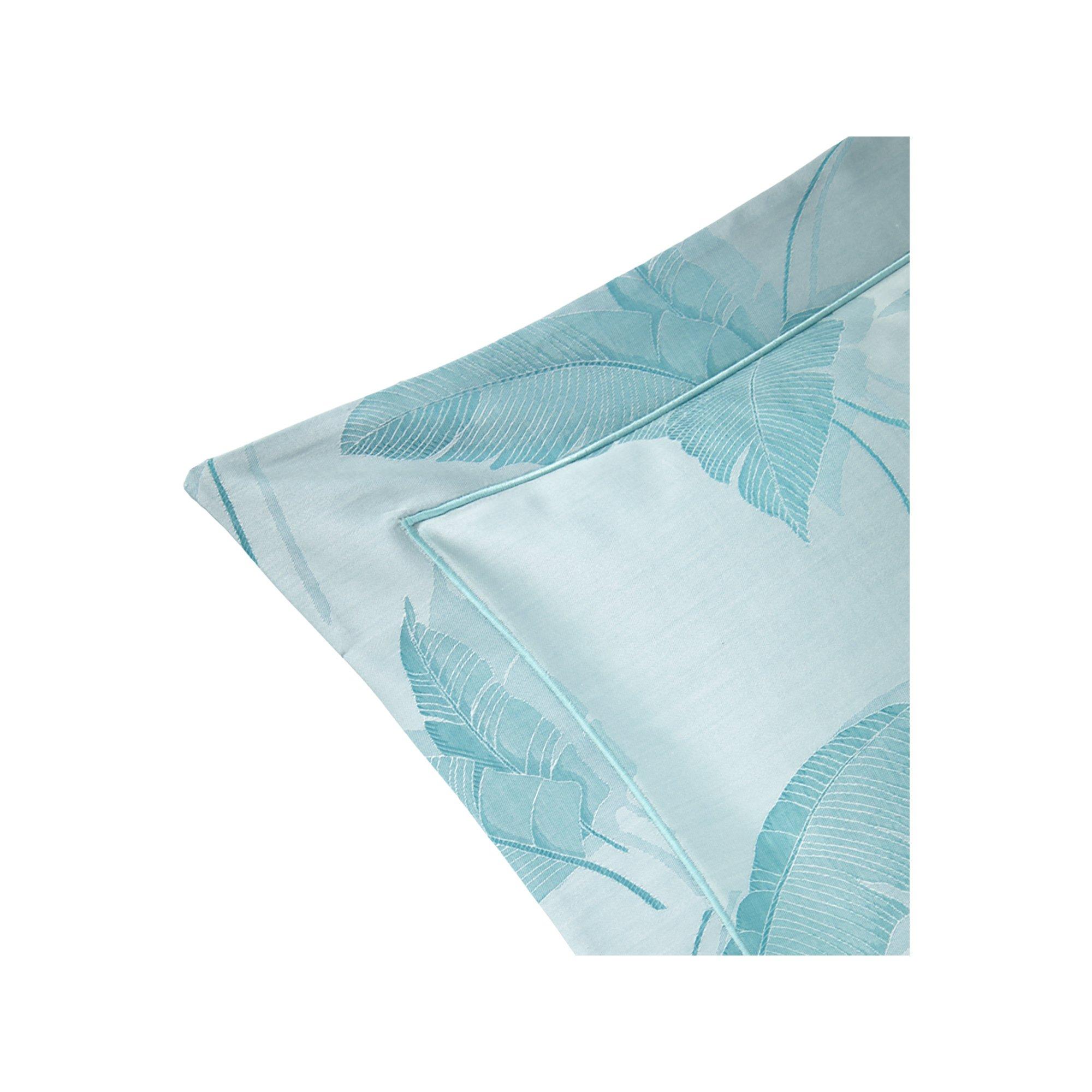 Yves Delorme Lecap Kissenbezug mit Bananenblattmuster  