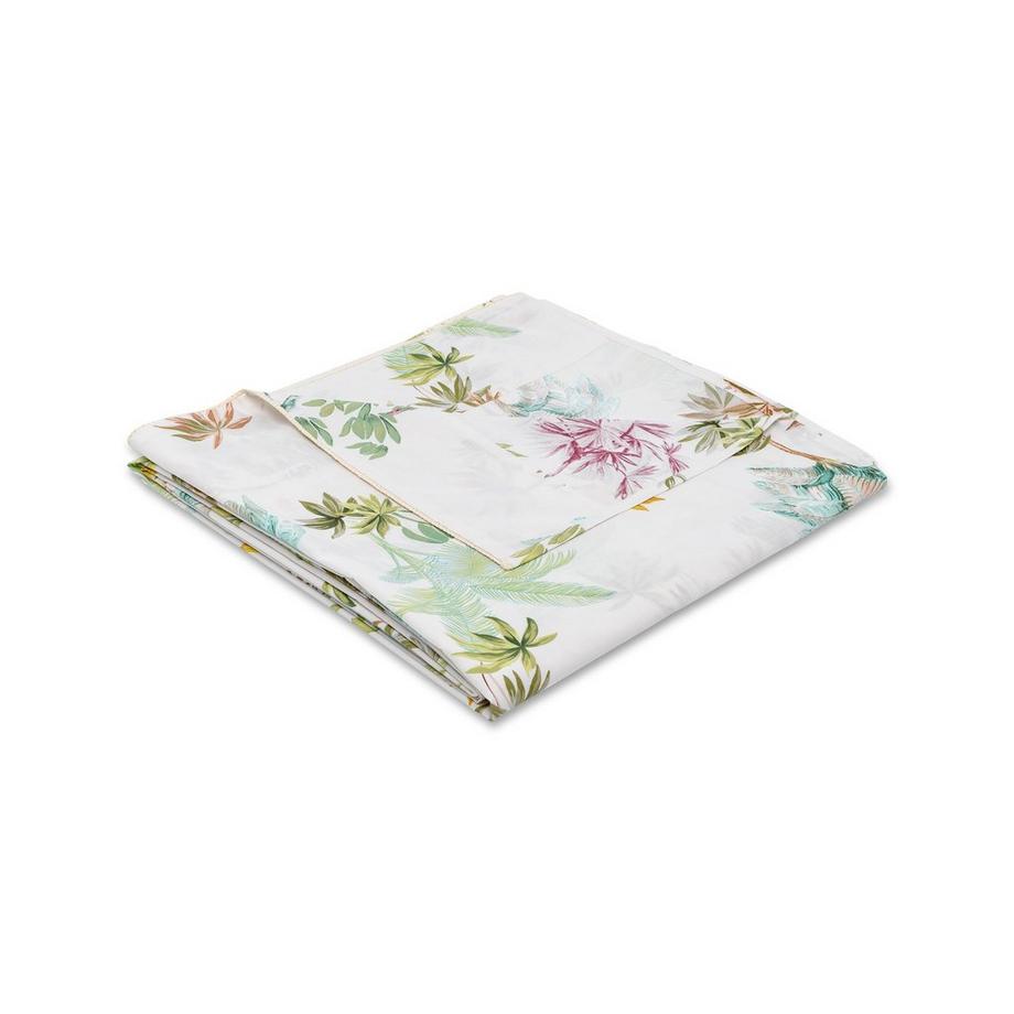 Yves Delorme Laos Tropischer Print Oberleintuch  