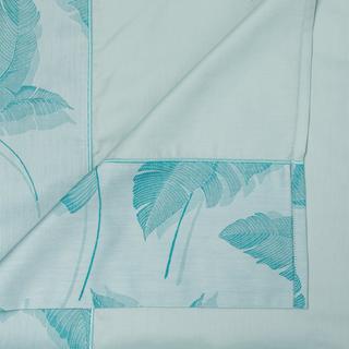 Yves Delorme Lecap Lenzuolo con motivo a foglie intrecciato  