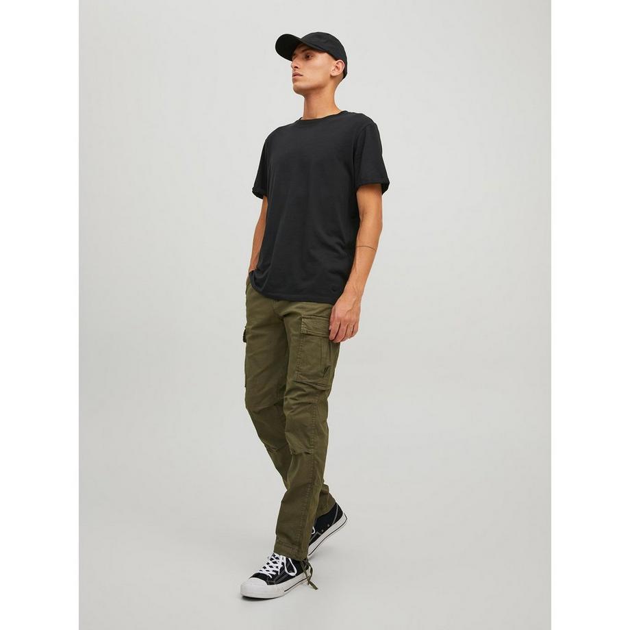 JACK & JONES JPSTACE JJTUCKER AMA Pantalon Cargo Tapered Fit  
