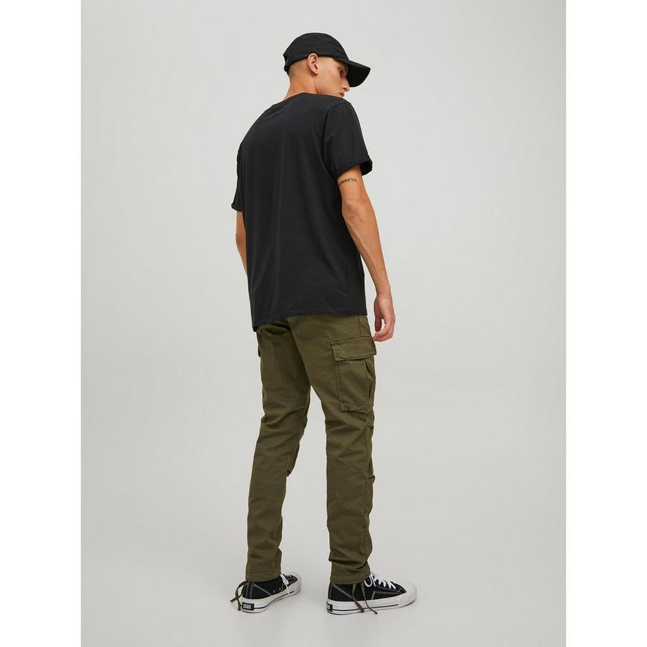 JACK & JONES JPSTACE JJTUCKER AMA Pantalon Cargo Tapered Fit  