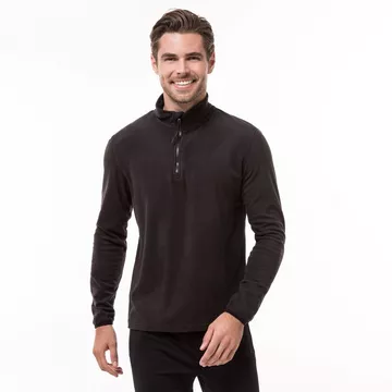 Pullover di pile, halfzip