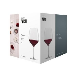 Schott Zwiesel Verres à vin rouge, 4 pièces For You 