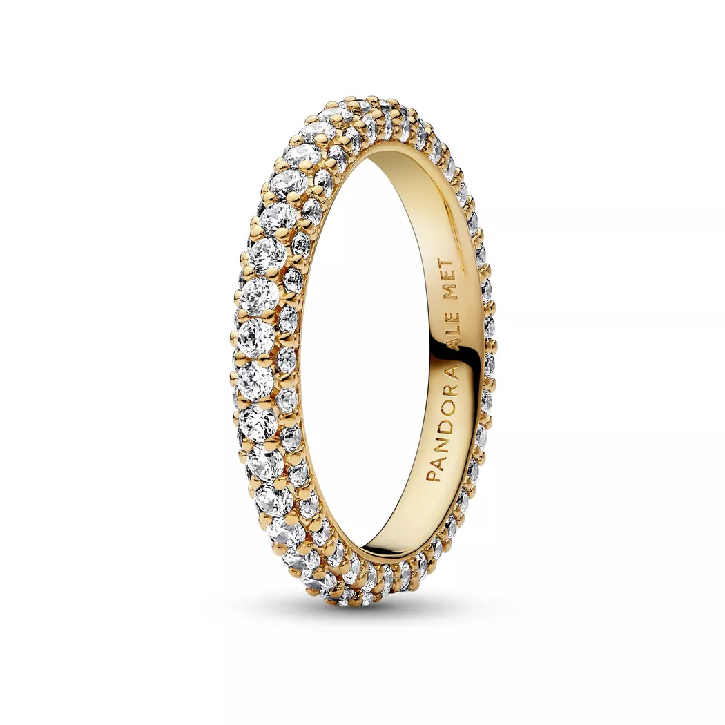 Pandora - Ring,  Timeless, 54, Goldfarben 9