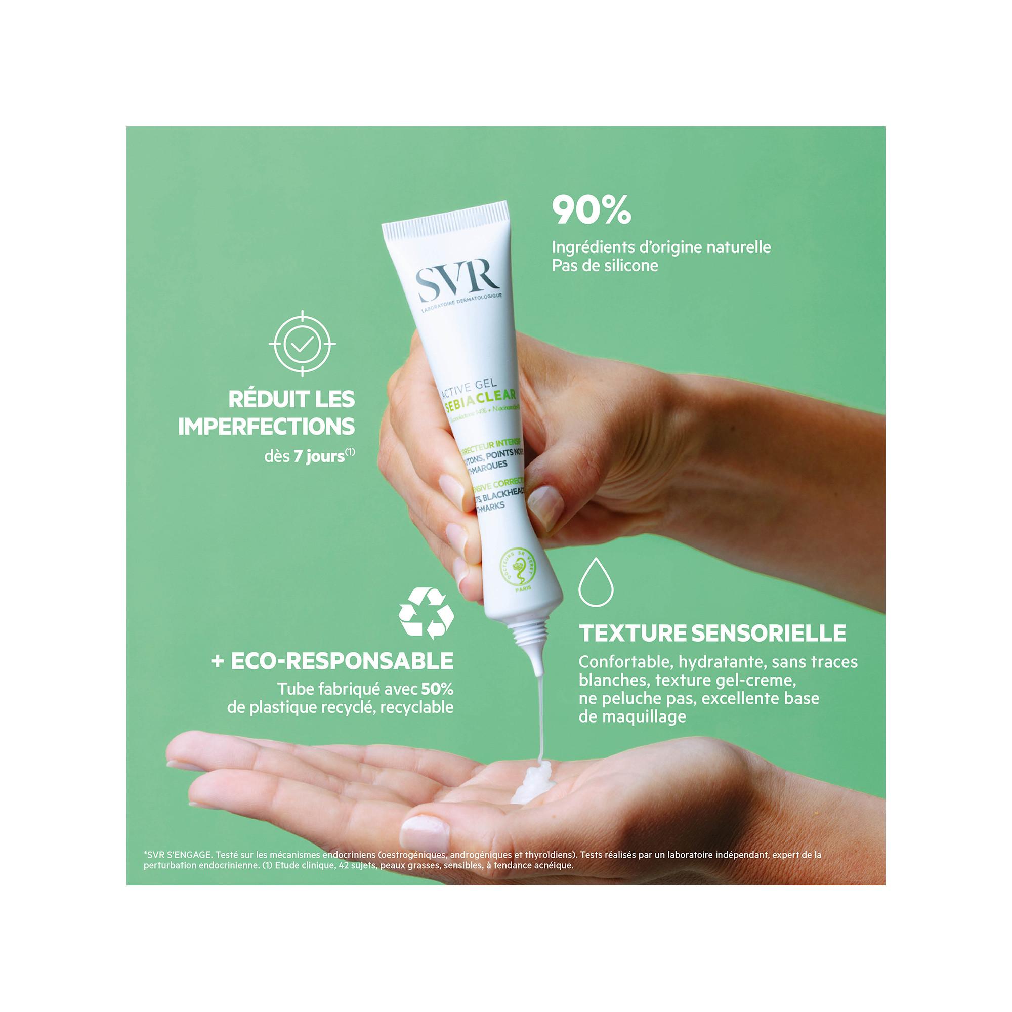Laboratoire SVR  Sebiaclear Active Gel 
