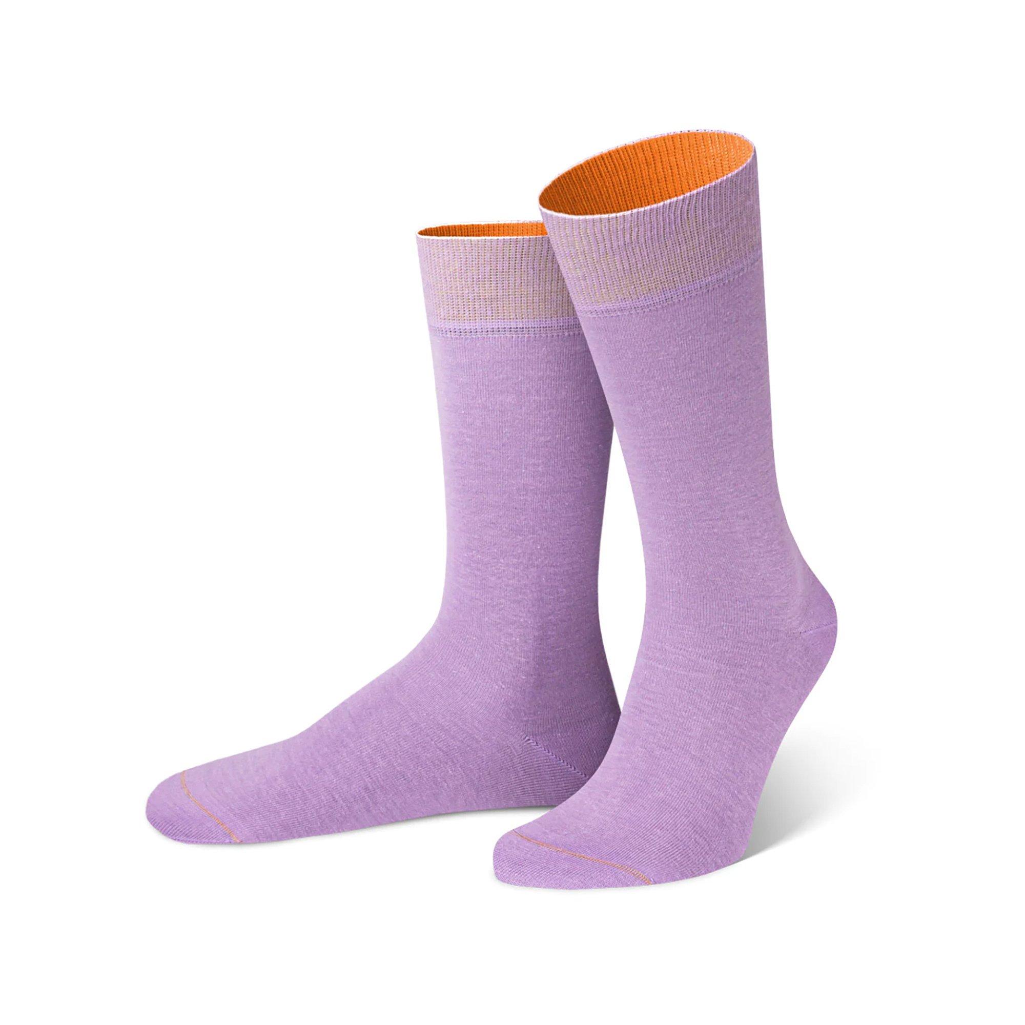 Image of Socken Damen Flieder 35-38