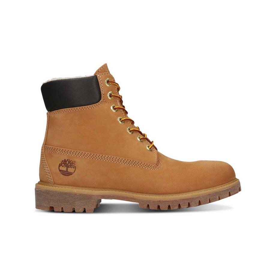 Timberland 6 in Premium Fur/Warm Lined Boot WHEAT Stiefel, High Heel 