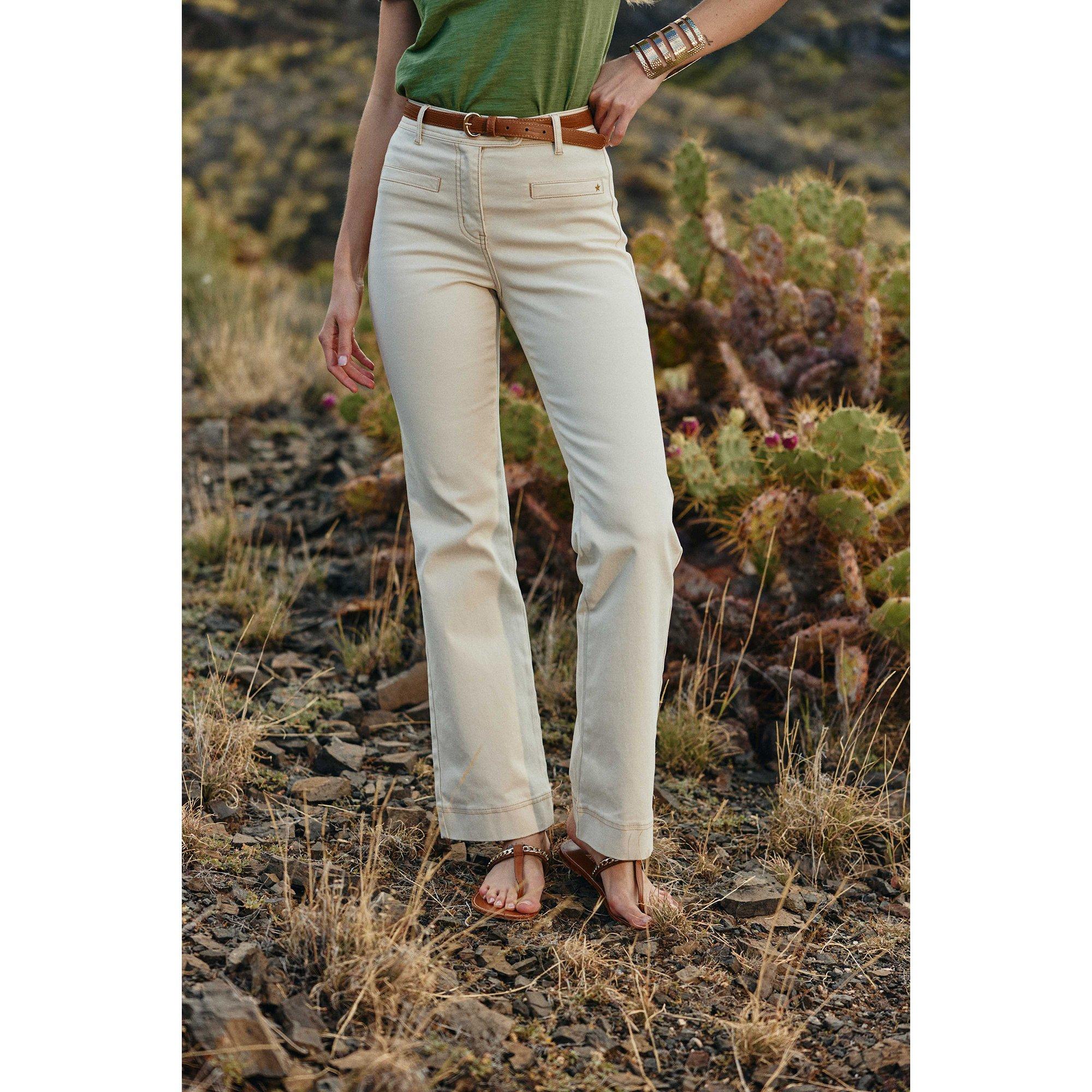 Image of Jeans Damen Ecru 36