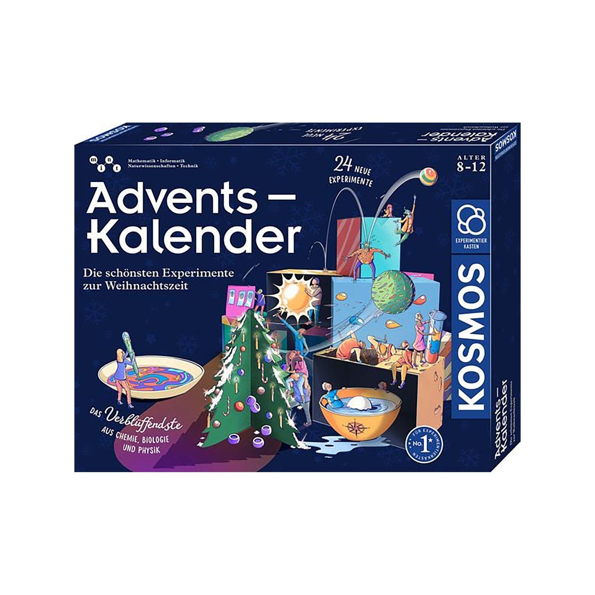 Image of Adventskalender - Die schönsten Experimente zur Weihnachtszeit 2023, Deutsch Multicolor
