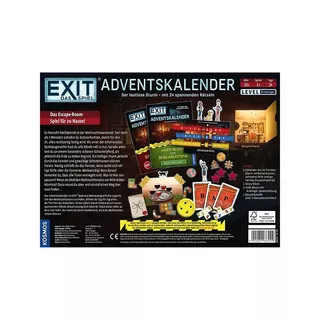 Kosmos  Exit Das Spiel - Adventskalender 2023, Deutsch 
