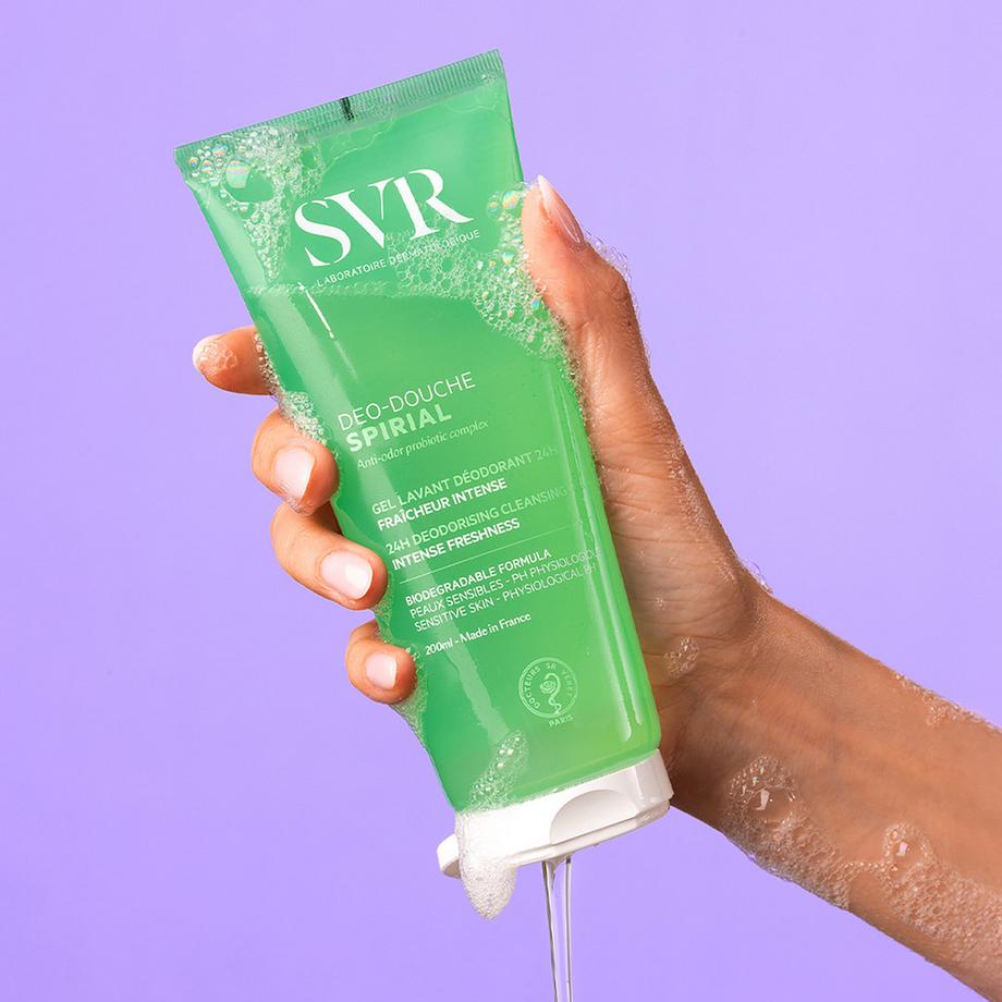 Laboratoire SVR  Spirial Deo-Douche Gel 