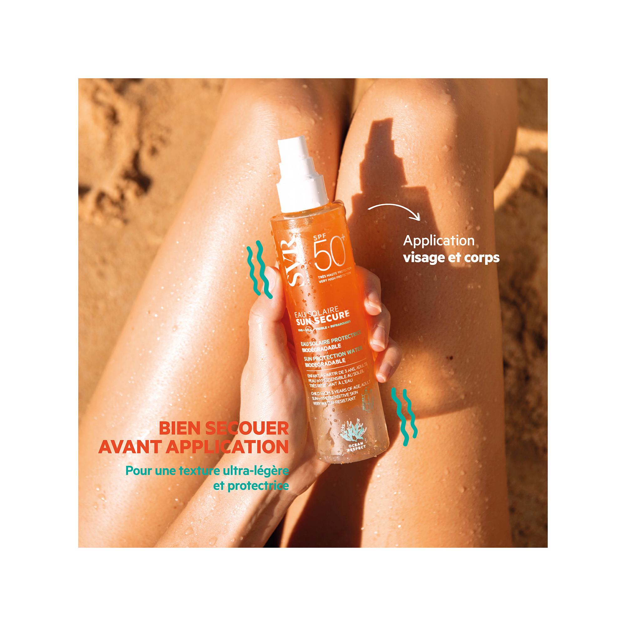 SVR  SUN Secure Eau Solaire SPF50+ 