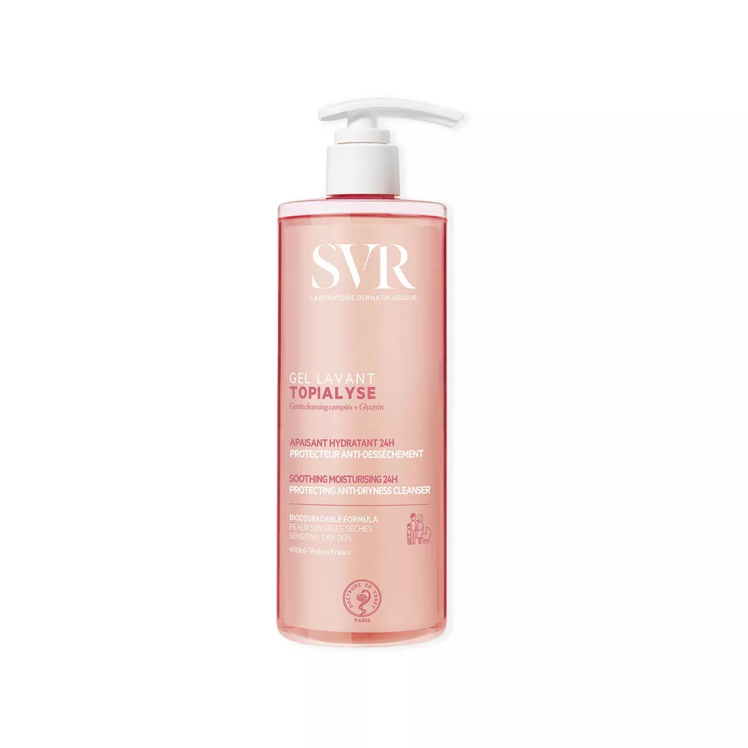 Laboratoire SVR - Topialyse Gel Lavant, 400 ml
