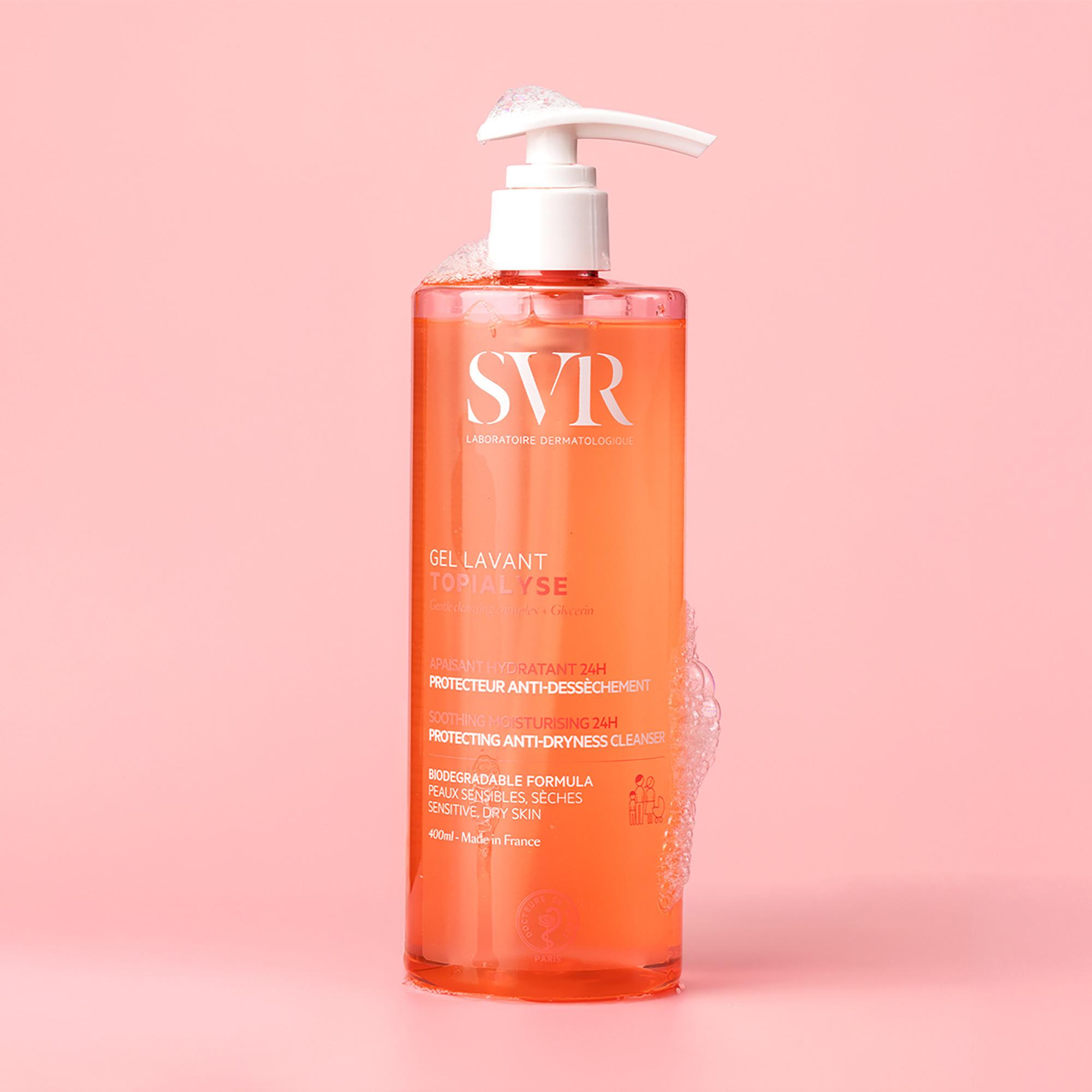 Laboratoire SVR  Topialyse Gel Detergente 