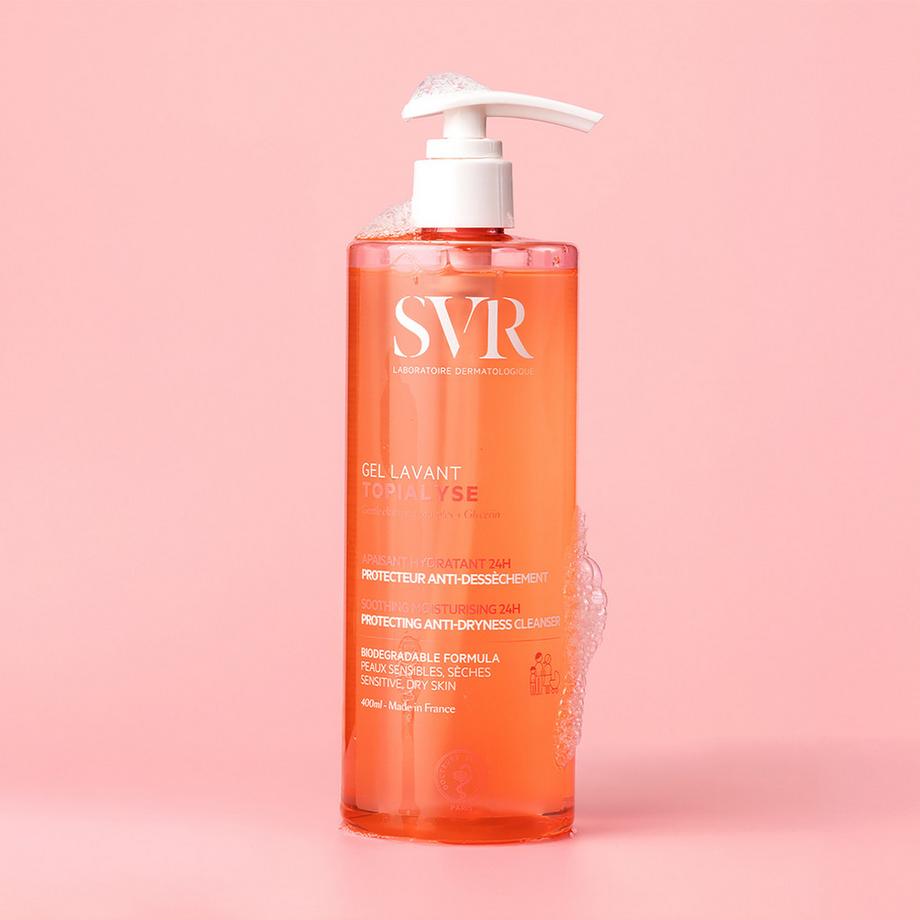 Laboratoire SVR  Topialyse Gel Detergente 