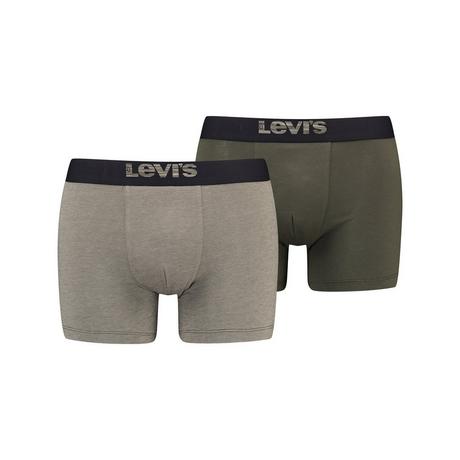 Levi's® Optical Illusion Boxer Brief Organic Cotton Confezione Doppia  