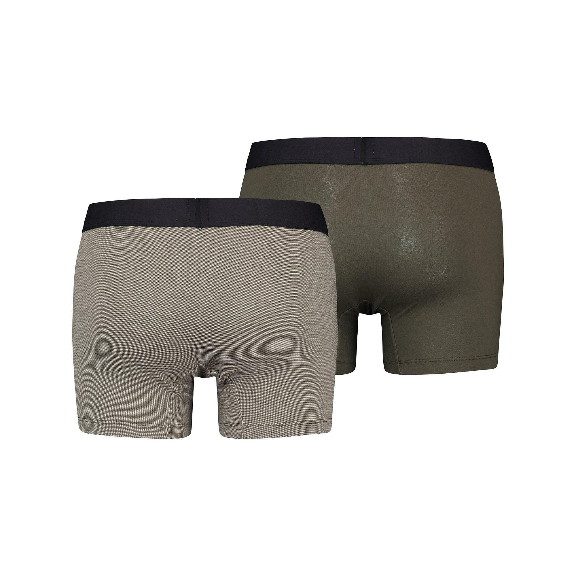 Levi's® Optical Illusion Boxer Brief Organic Cotton Confezione Doppia  