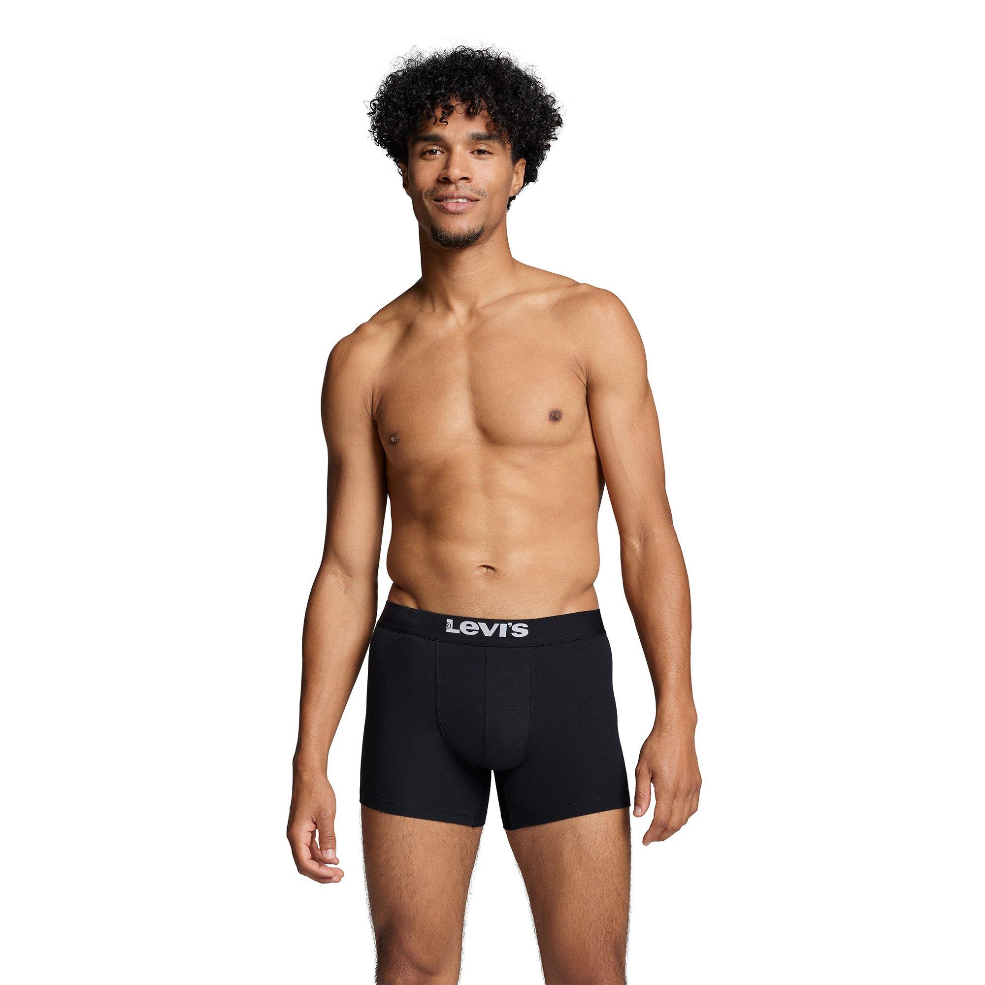 Levi's® Solid Basic Boxer Brief Cotone Biologico Confezione Doppia  