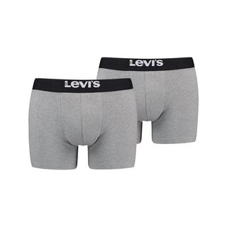 Levi's® Solid Basic Boxer Brief Cotone Biologico Confezione Doppia  