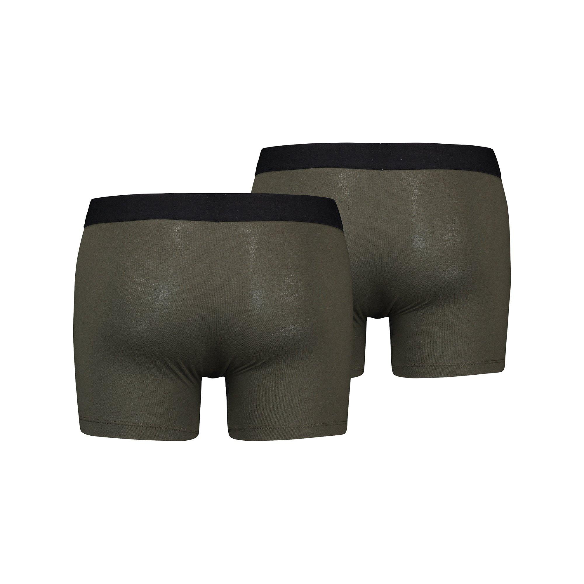 Levi's® Solid Basic Boxer Brief Coton Biologique Lot de deux  
