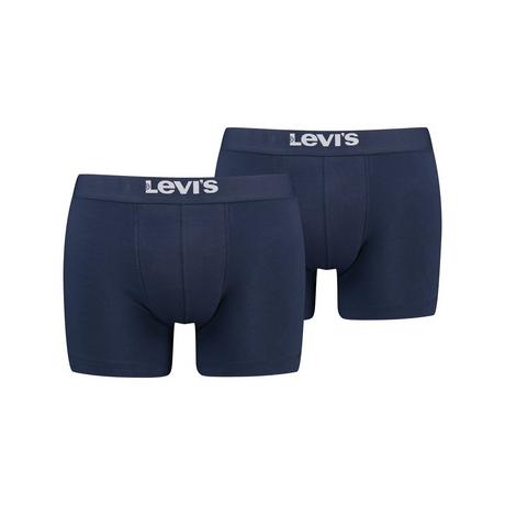 Levi's® Solid Basic Boxer Brief Cotone Biologico Confezione Doppia  