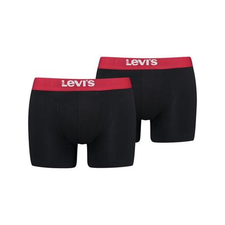 Levi's® Solid Basic Boxer Brief Coton Biologique Lot de deux  