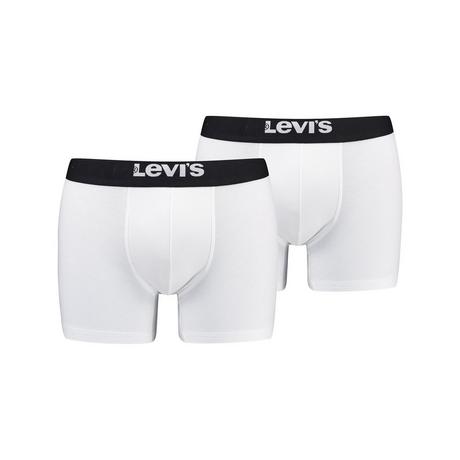 Levi's® Solid Basic Boxer Brief Cotone Biologico Confezione Doppia  